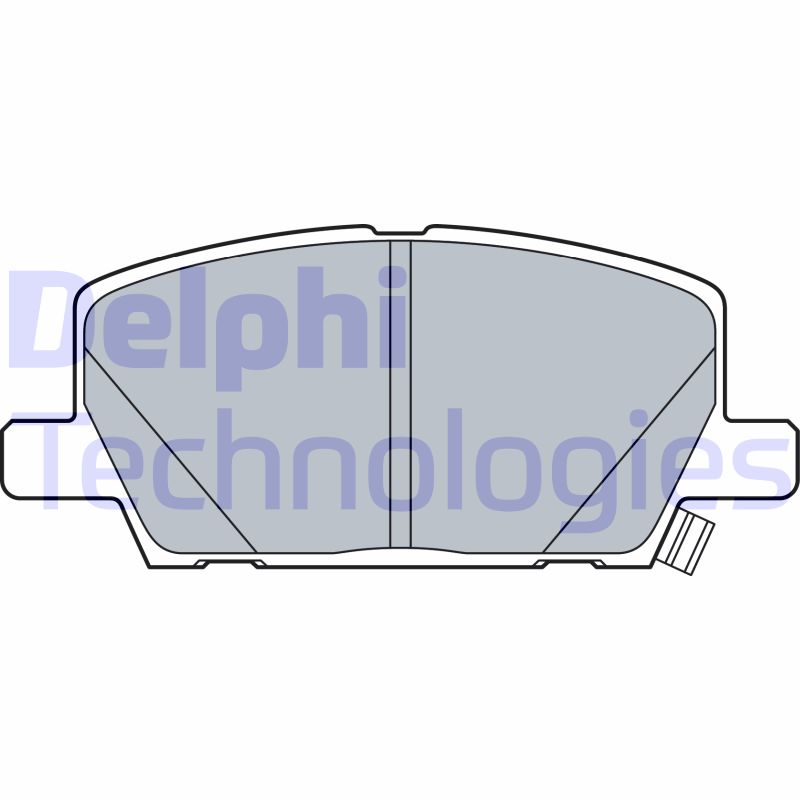 Opel Mokka Ön Fren Balatası B OEM 84856629 Opel Mokka Ön Fren Balatası B OEM 84856629